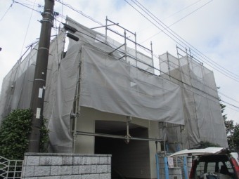 施工前の全景です