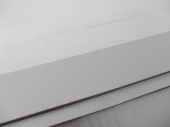 棟板金の繋ぎが終了しました