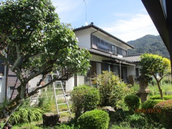施工前の全景です
