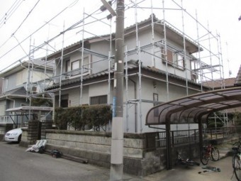 施工前の全景です