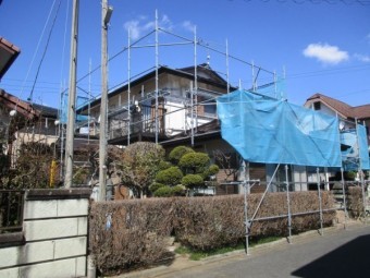 施工前の全景です