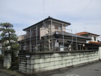 施工前の全景です