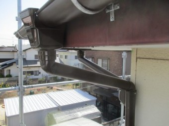 集水器を取り付けました