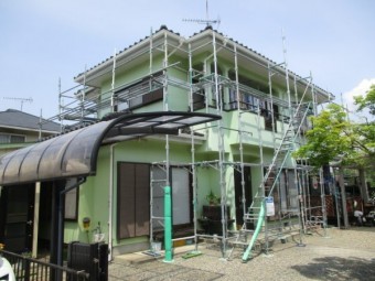 完工後の全景です