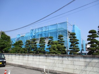 施工前の全景です