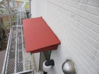 霜よけひさし