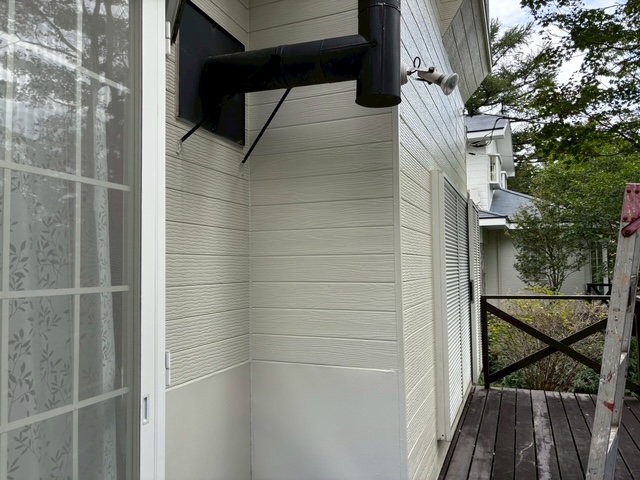 完成後の外観確認