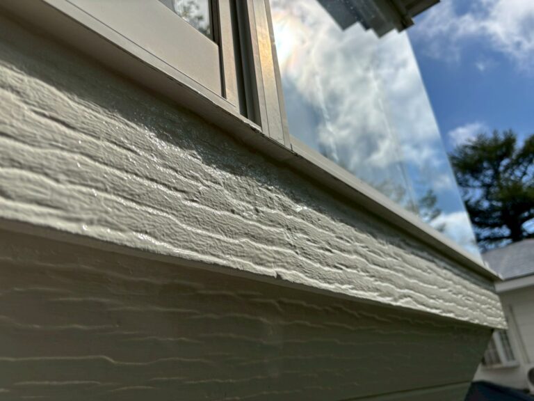 那須町で窯業系サイディングの部分貼り替えと塗装をしました