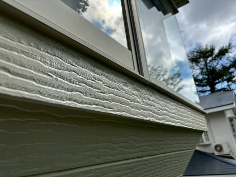 施工後の塗り替え補修箇所の状態です