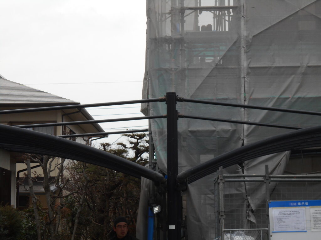 上塗り塗装終了