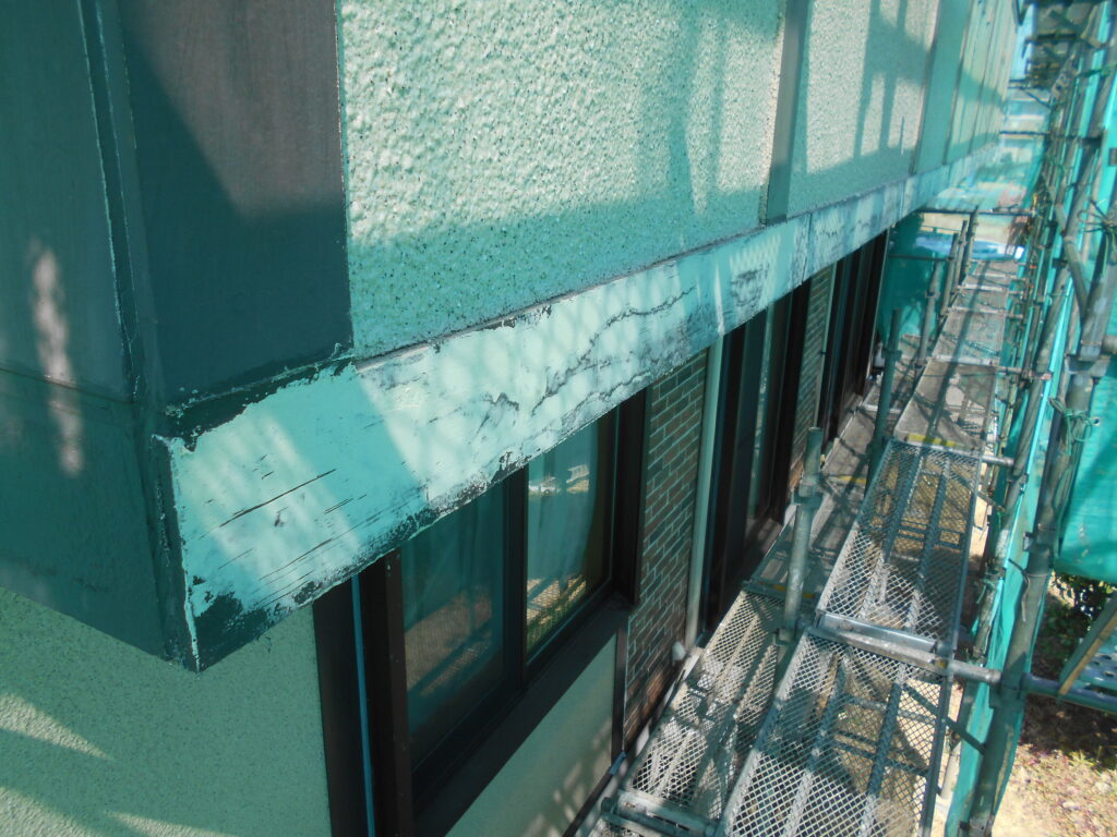 １回目パテ処理