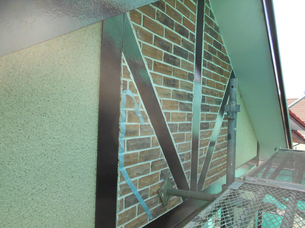 上塗り塗装終了