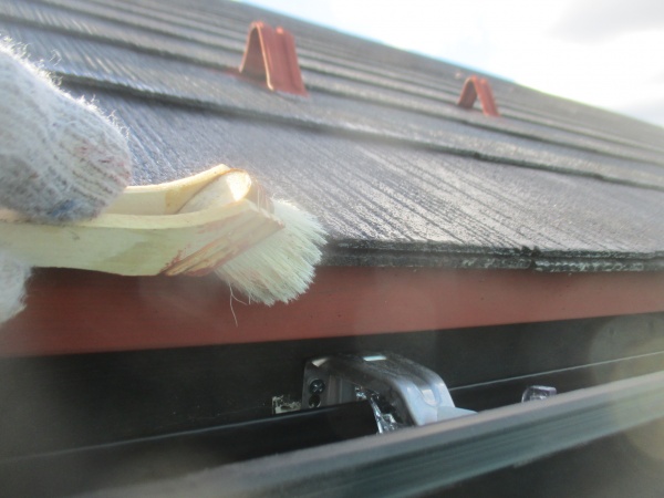 日光市の２階造り住宅で雨樋交換と屋根塗装工事をしました。