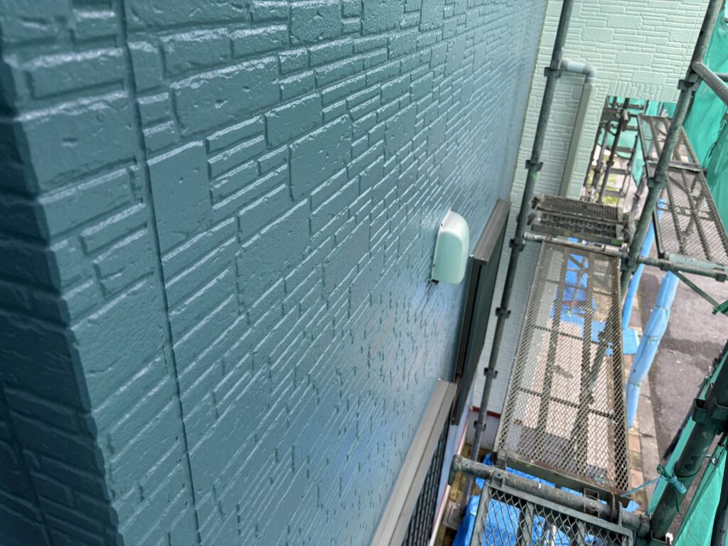 上塗り終了