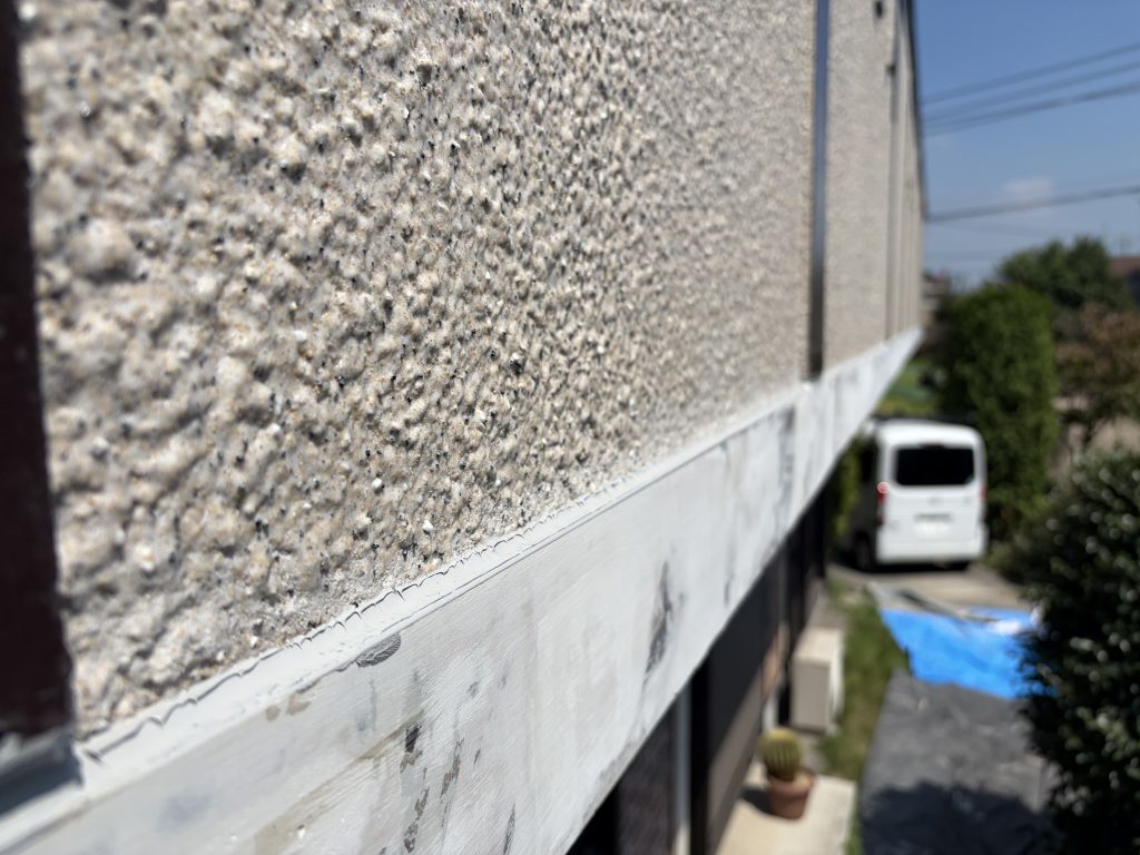 下地調整後の幕板