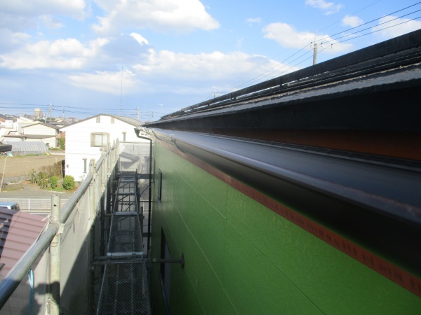 宇都宮市外壁塗装・屋根修繕・雨樋交換工事 漆喰補修 大屋根完了