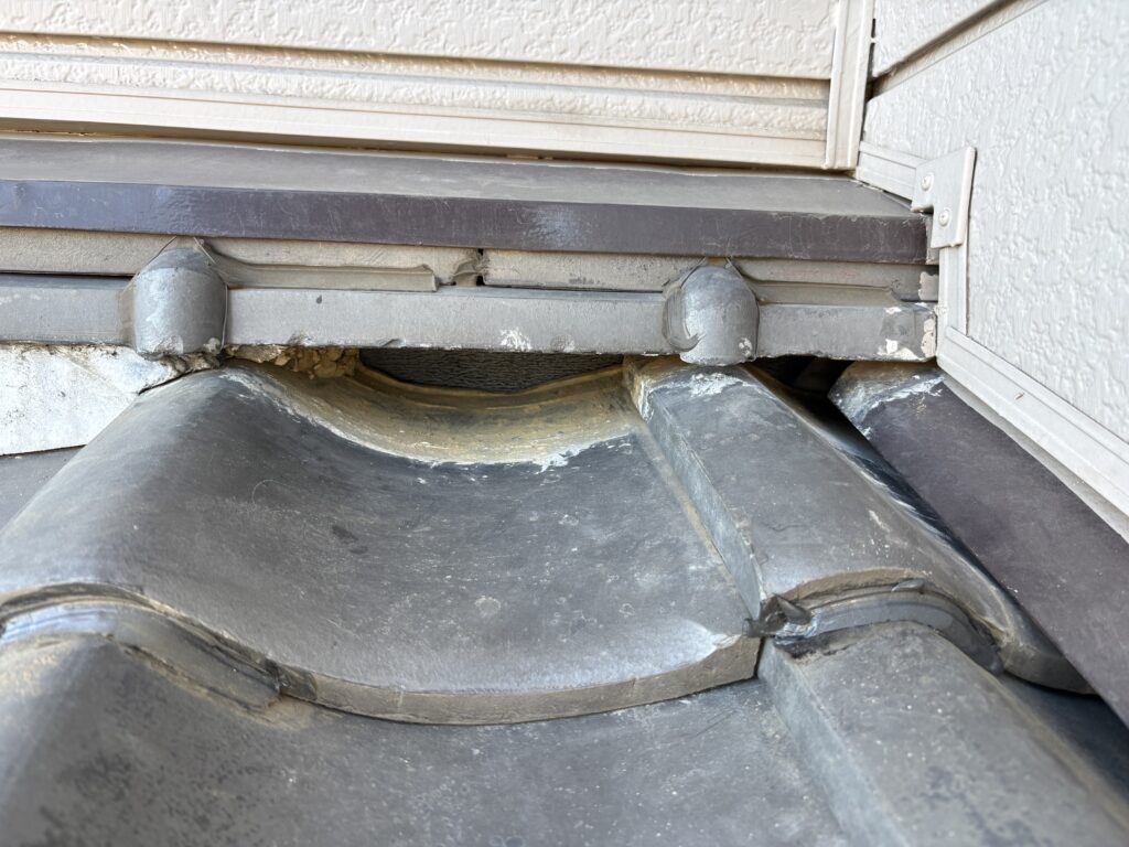 漆喰詰め前の状態