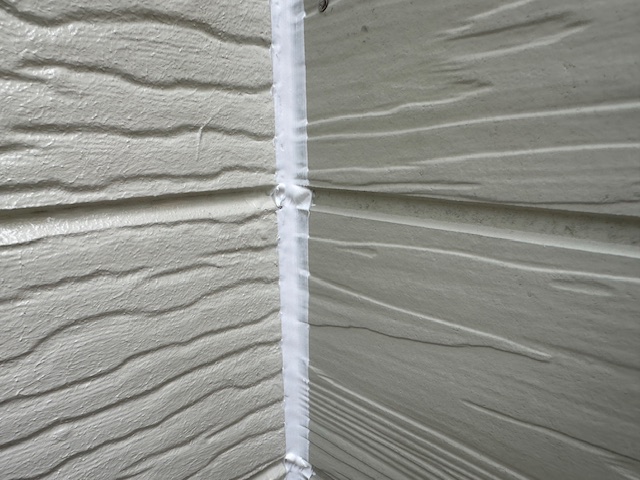 シーリングが終了しました