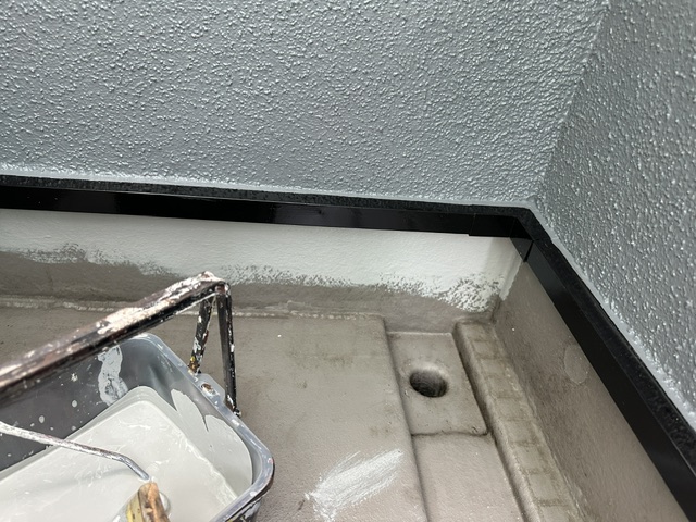 ベランダ床防水１回目