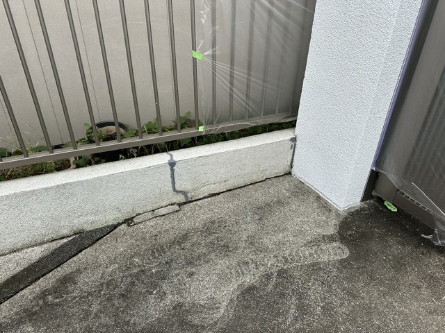 壁の下塗り終了
