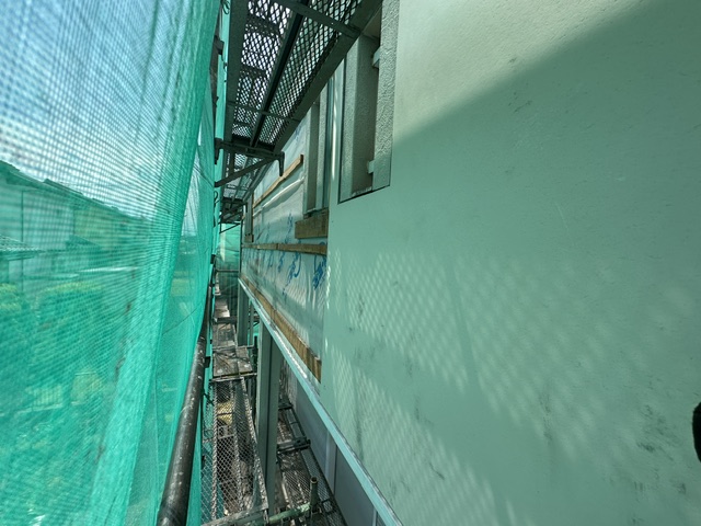 パラペット正面解体