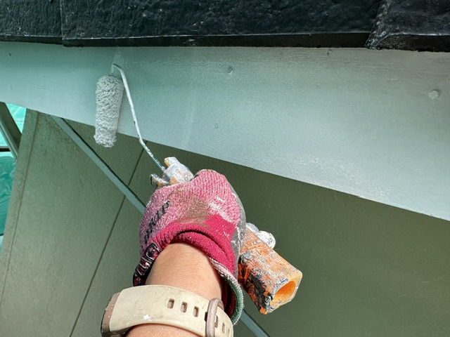 破風塗装１回目