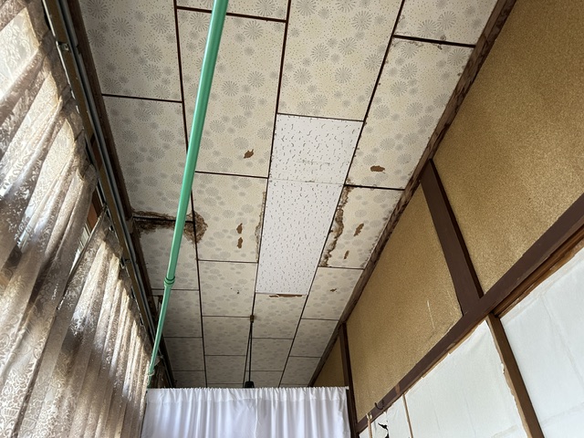 天井補修終了