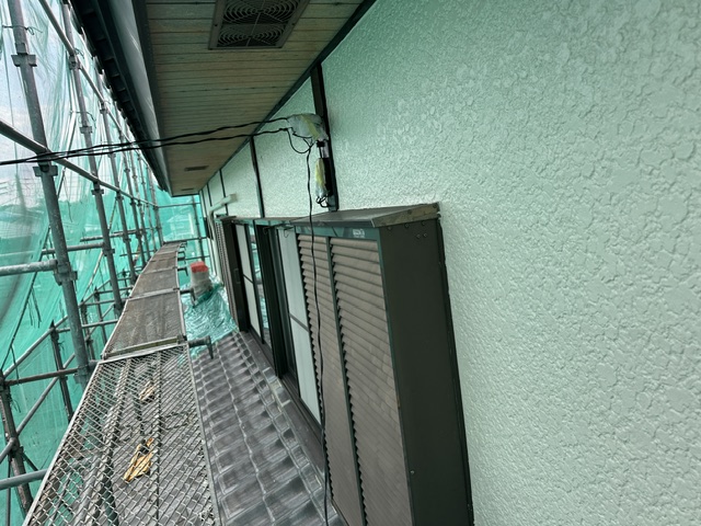 上塗り終了