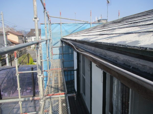 宇都宮市で自然災害による火災保険適用の雨樋交換工事をしました