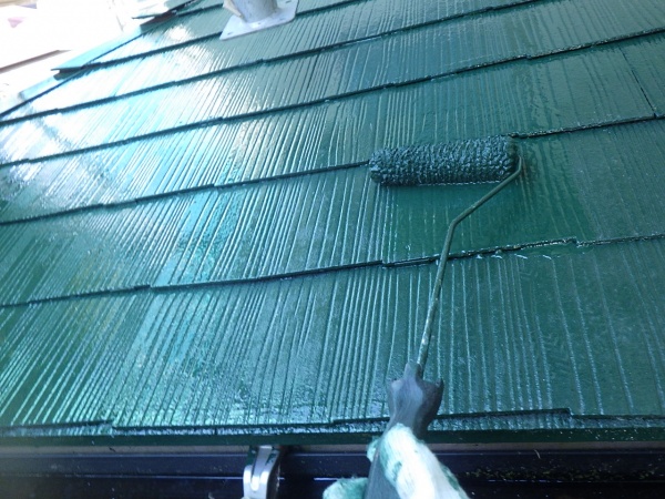 大田原市でスレート屋根塗装と外壁目地打ち替え工事が完工しました