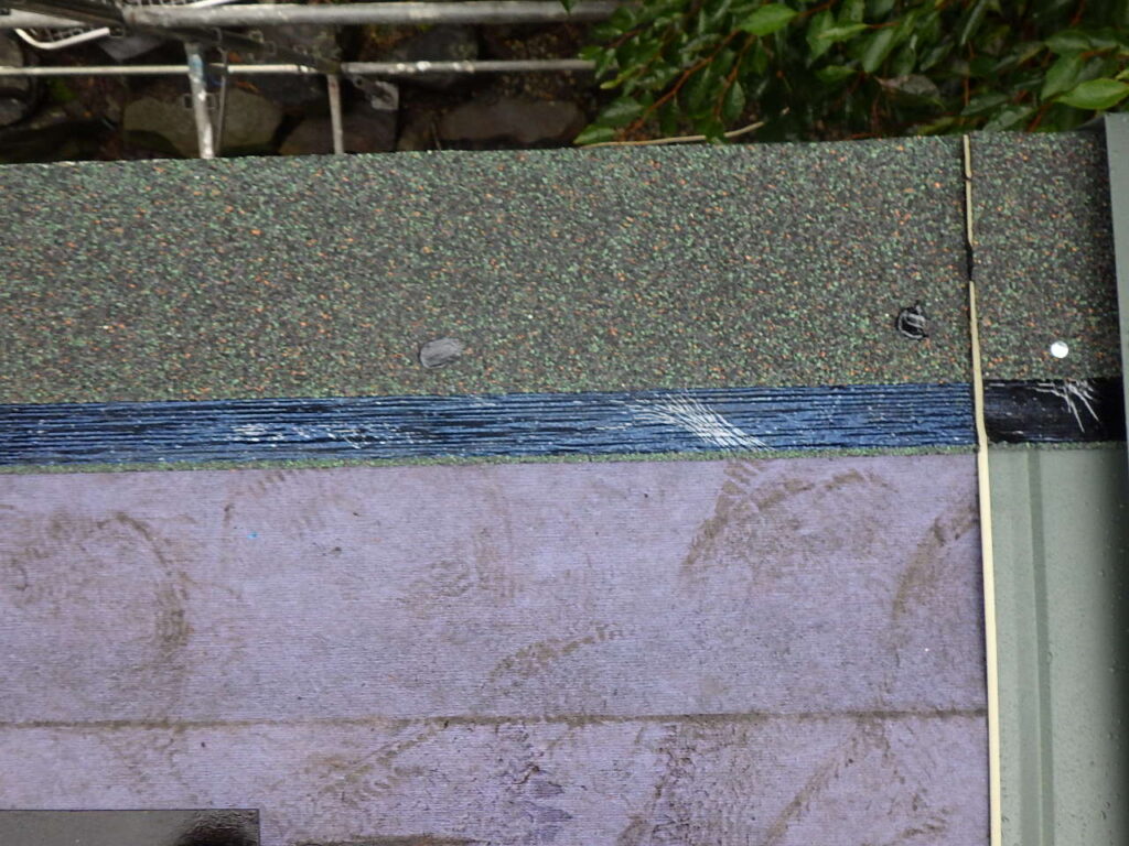 シングルセメントの塗布終了です