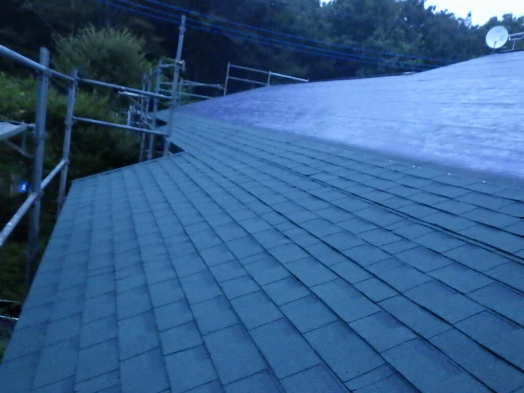 本日の施工後の状態です