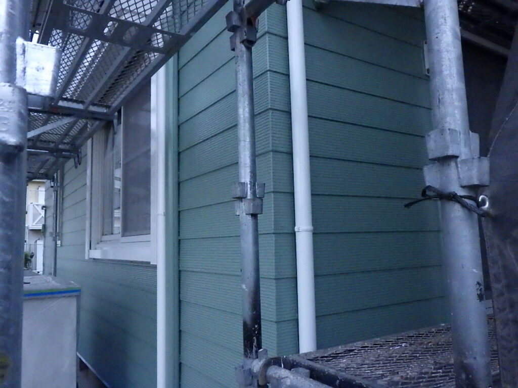 外壁補修が終了しました