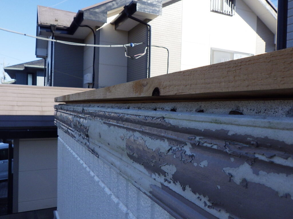 シーリング前の状態です