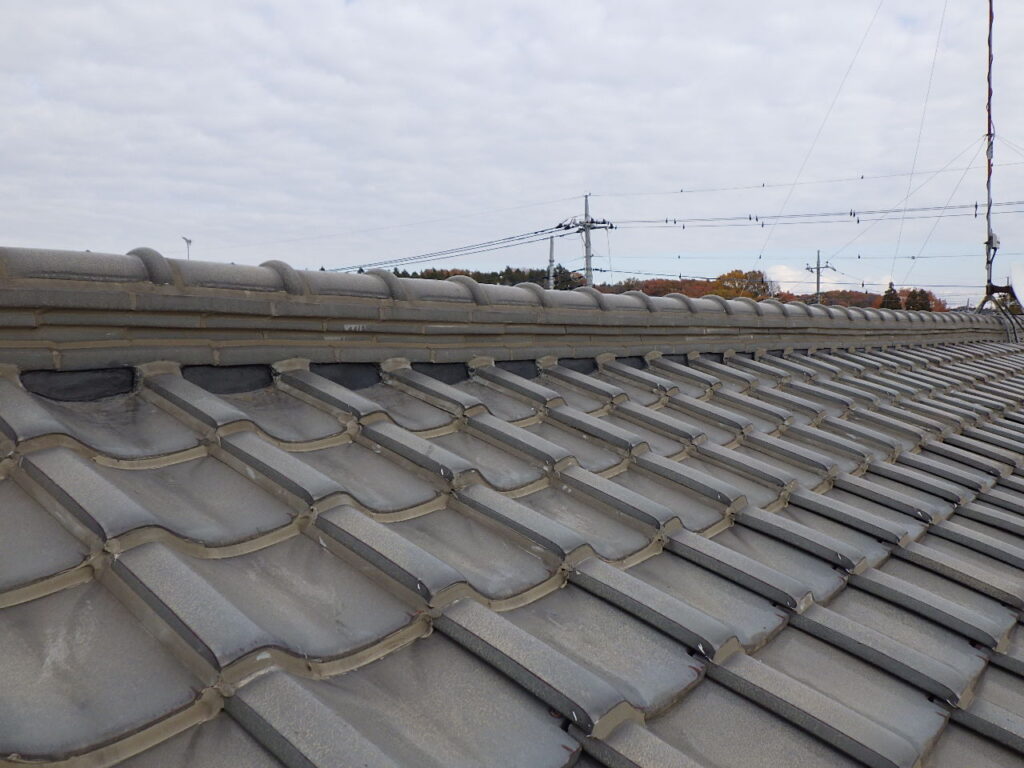 宇都宮市で深谷工業の水シャットで漆喰取り直しをしました