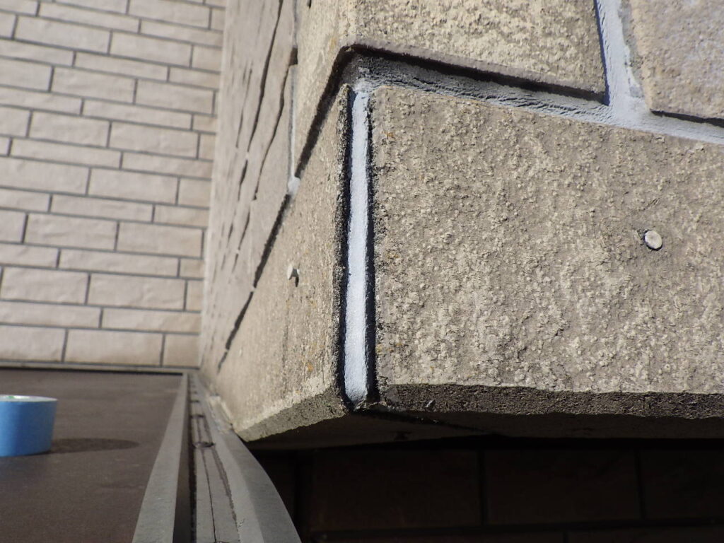 シーリング前です