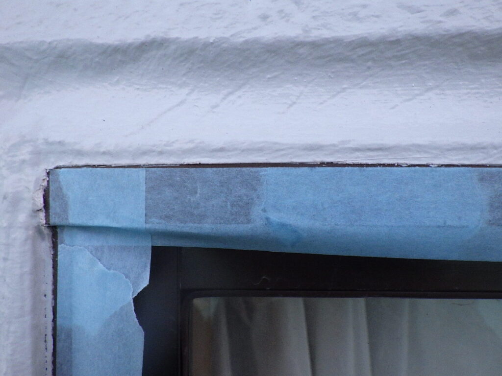 見切り線直し中です