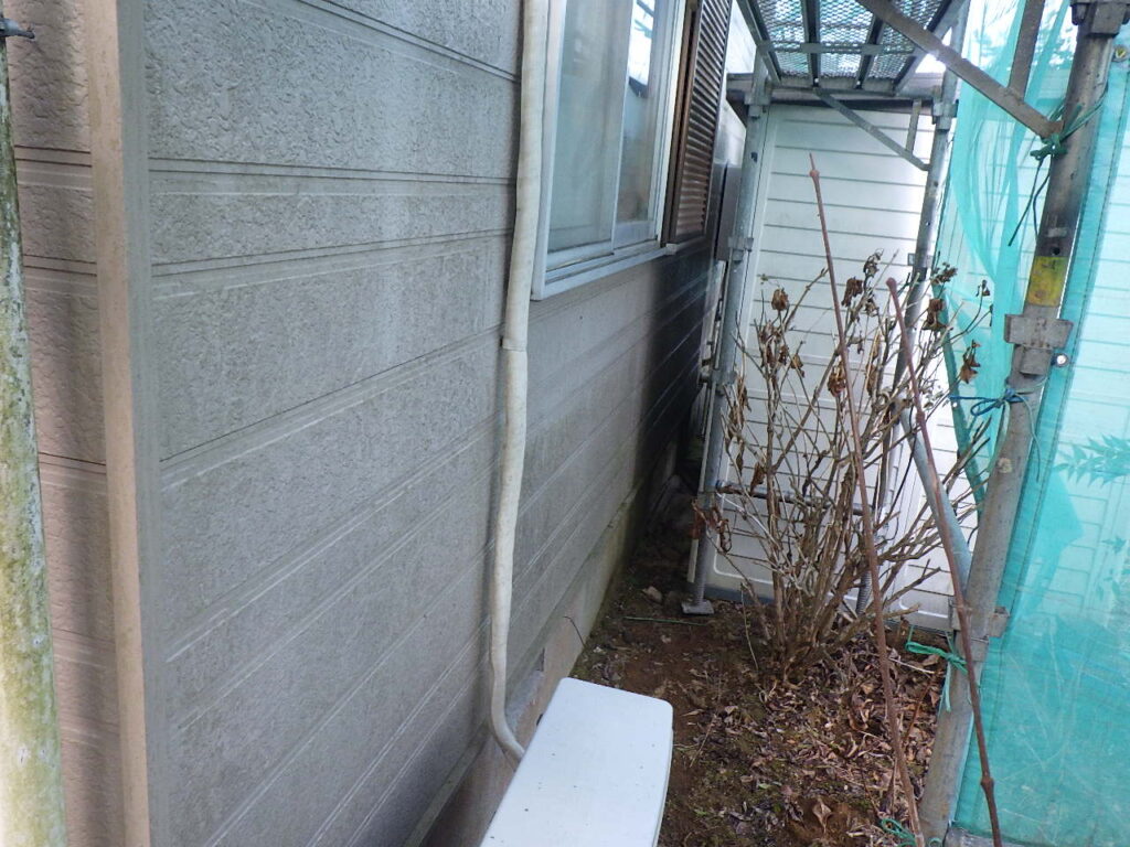 外壁洗浄前です