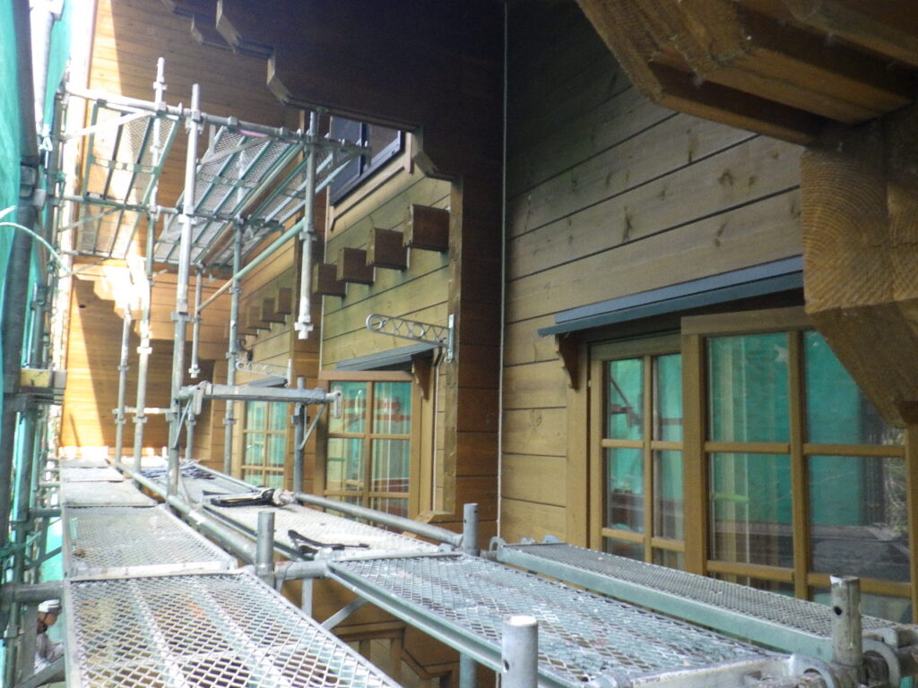 施工前の外壁の状態です