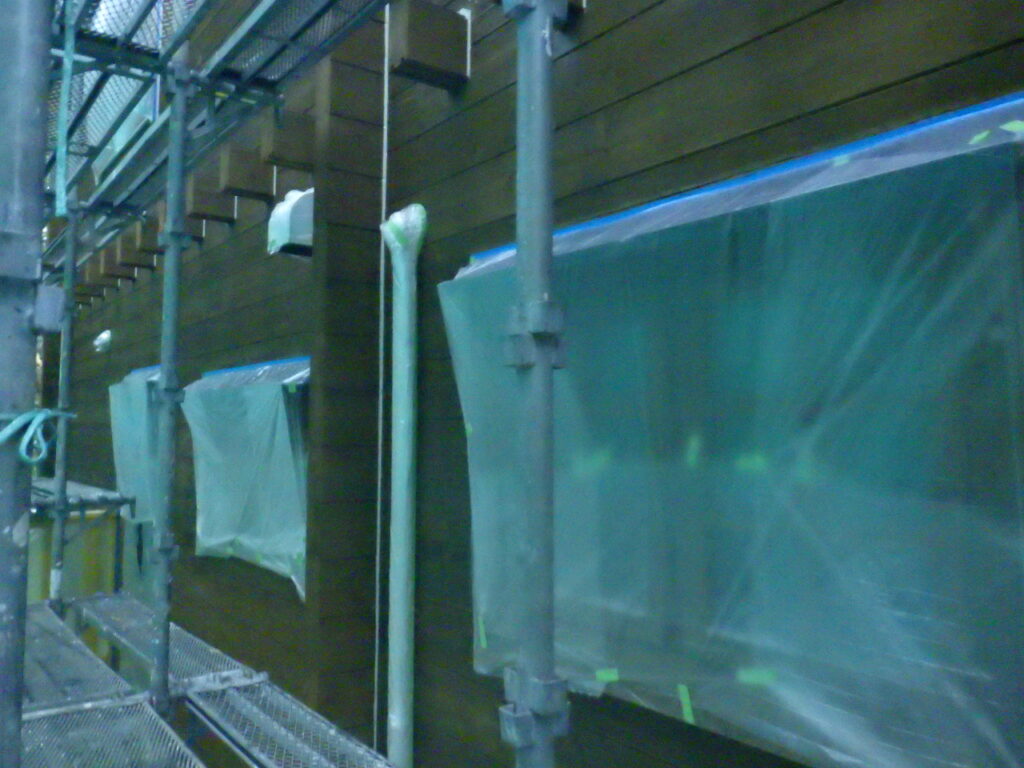 下塗りが終了しました