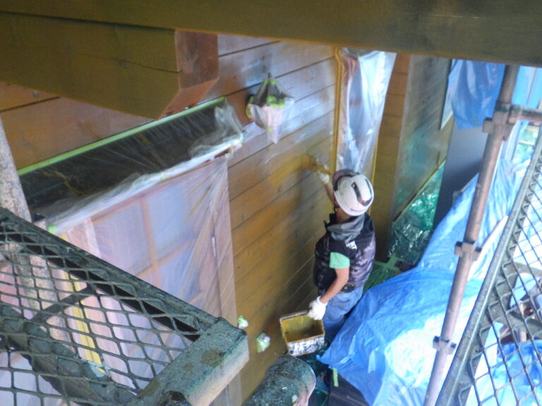 2回目のキシラデコール塗装です