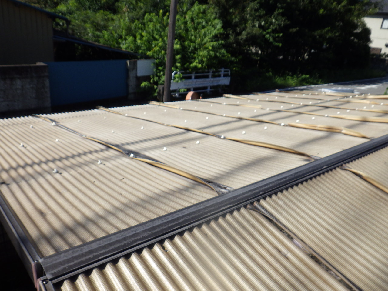 固定ピッチの乱れ