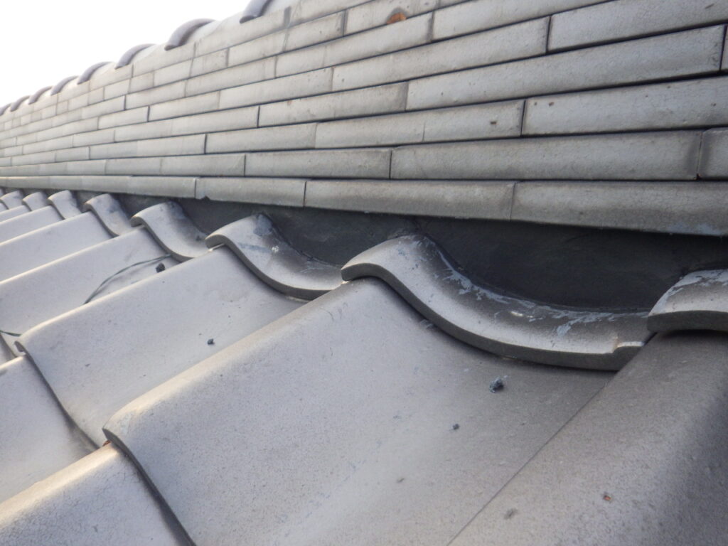 漆喰詰め増しが終了しました