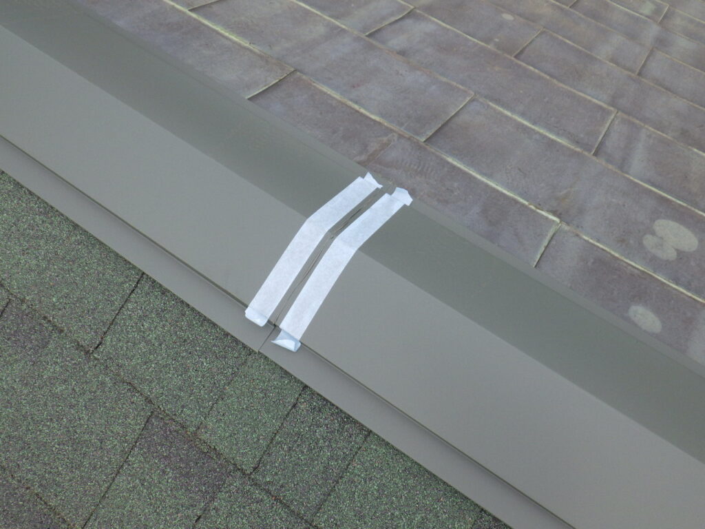 シーリング用の養生をしました