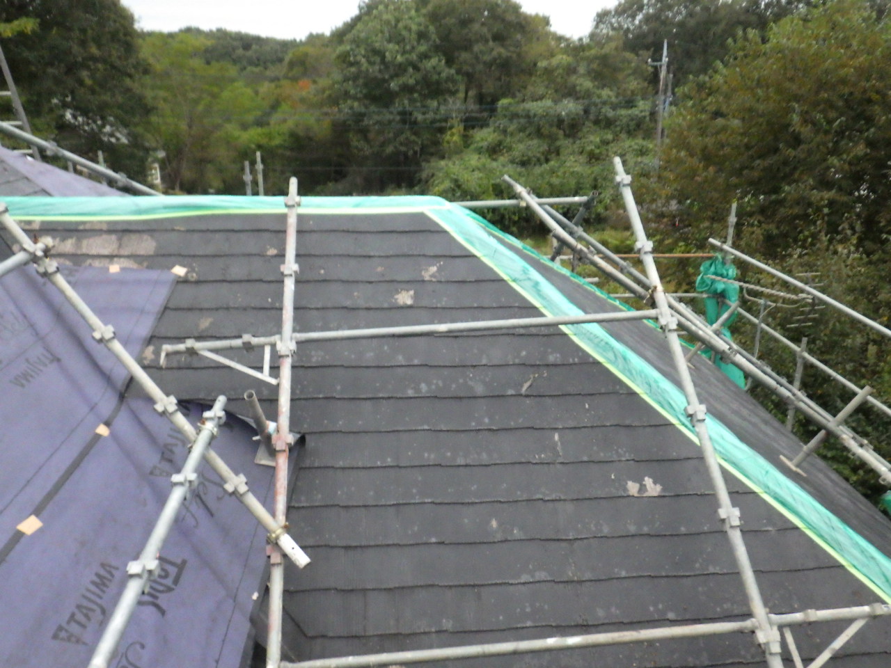 施工前の屋根の状態です