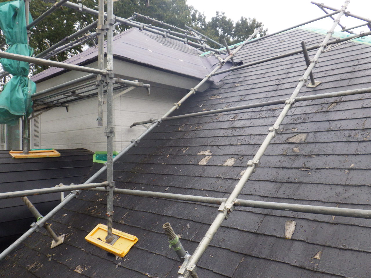 那須町でオークリッジスーパーを使い屋根カバー工事をしました