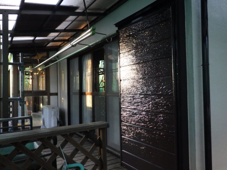 施工後の外壁の状態です