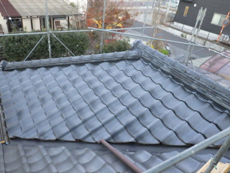 施工後の屋根の状態です