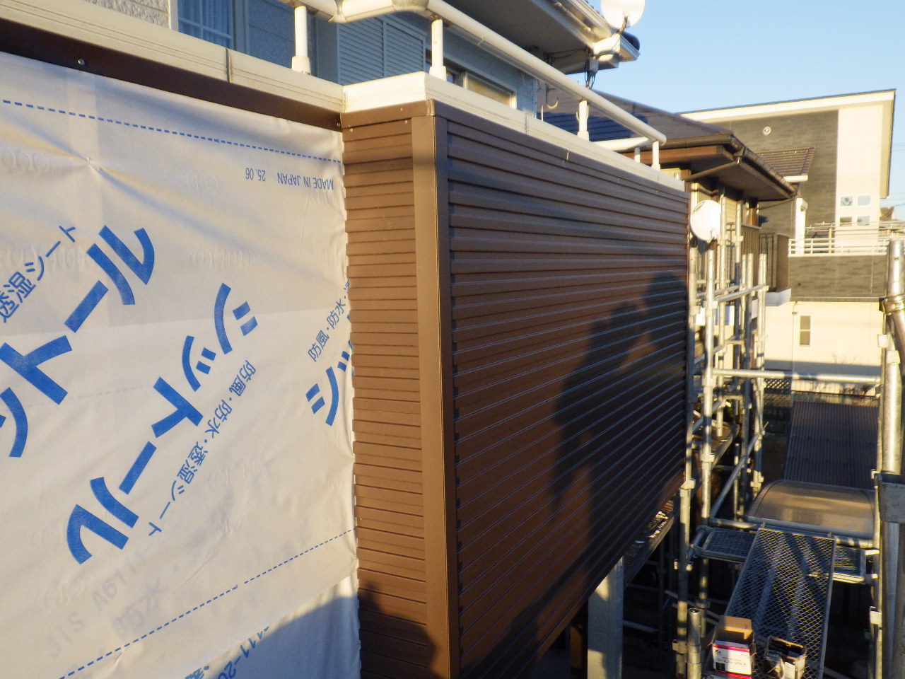 本日の施工後の状態です