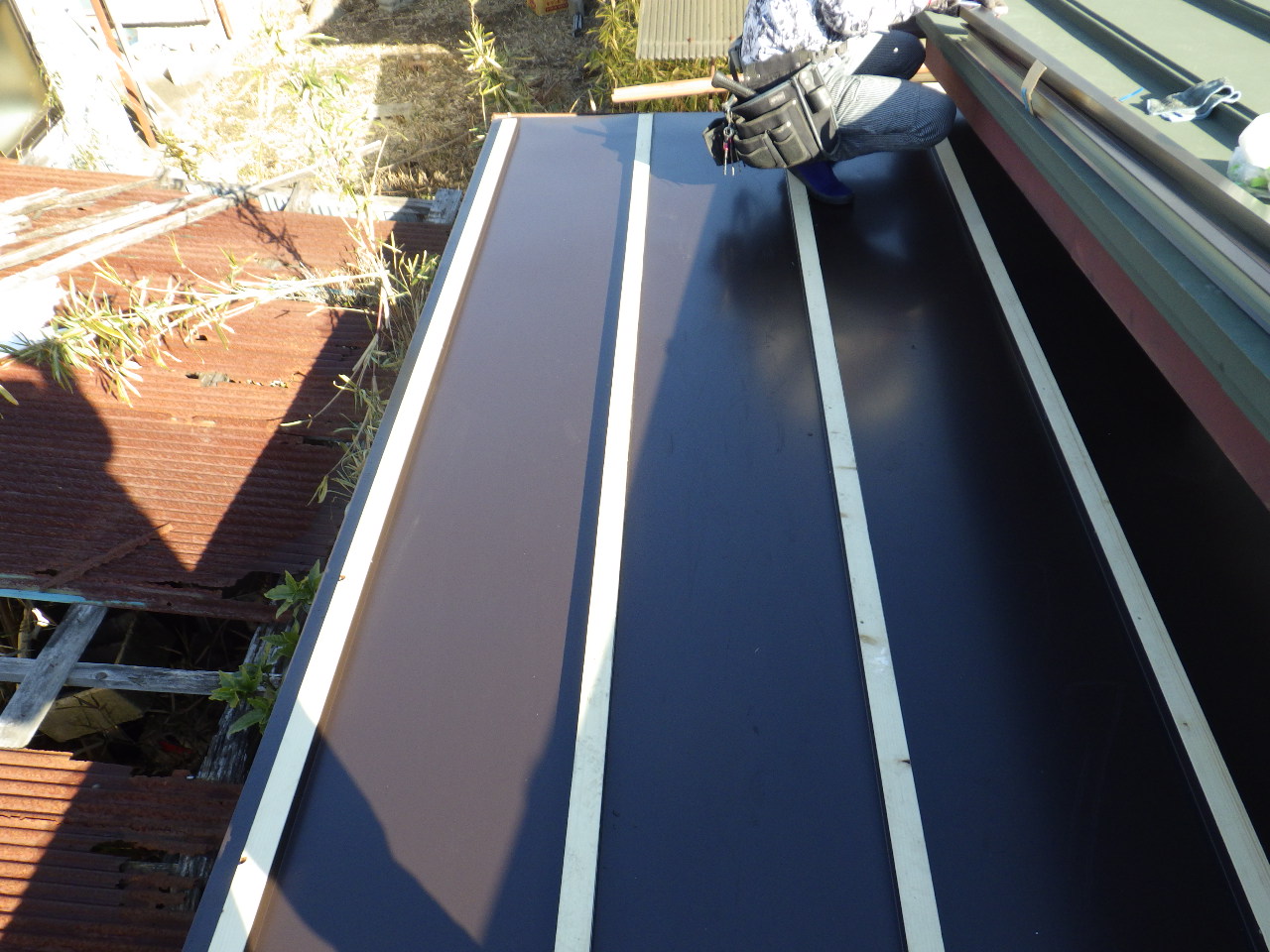 施工前の屋根の状態です